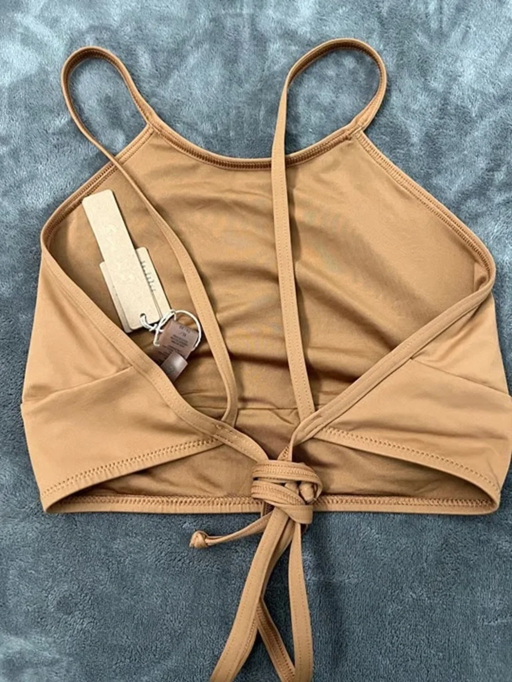 NWT Skims Signature Swim High Neck Top - Size XLarge